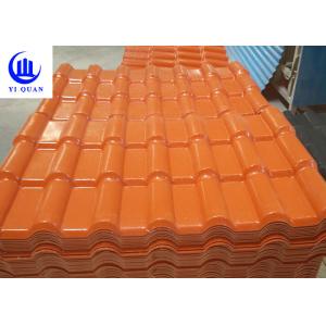 Decorative ASA Resin Roof Tile Panel For Building Roof Covering