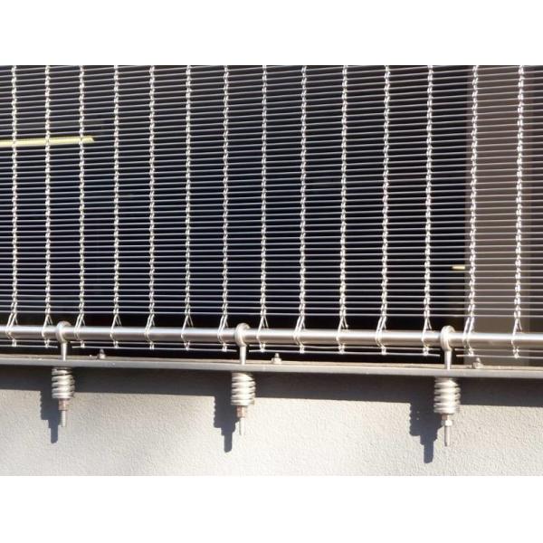 Architectural Woven Partitions Decorative Metal Mesh Panels 316 Stainless Steel