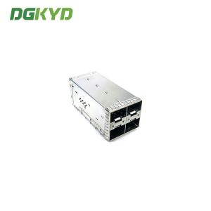 Fiber Optic SFP Connector RJ45 2X2 Cage DGKYDSFP10732322F006057