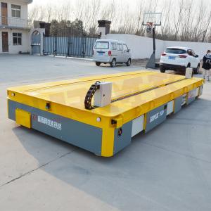 China 30 Tons Concrete Mold Battery Transfer Trolley Electric Industry Metallurgy on sale