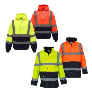 5xl En471 Breathable Fluorescent Reflective Jacket Construction Bomber