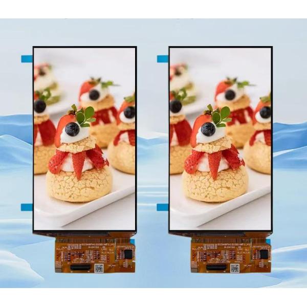 AMOLED display in operation