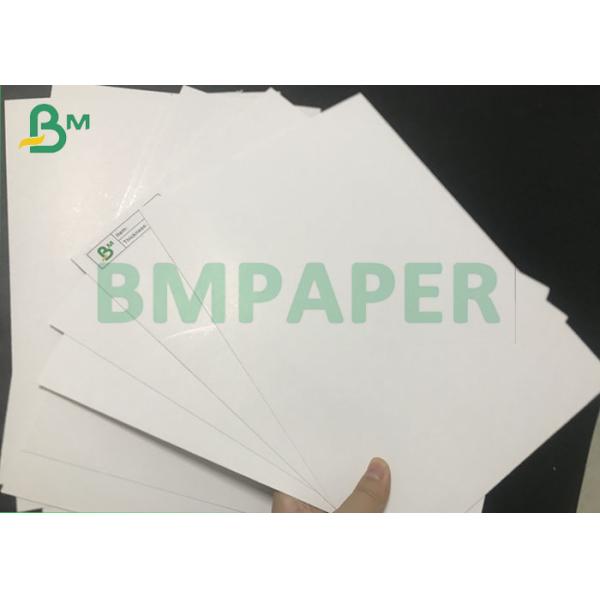 High Bulk Bleached C1S Art Paper 295gsm 325gsm SBS 1 SIDE Board 635 * 965mm