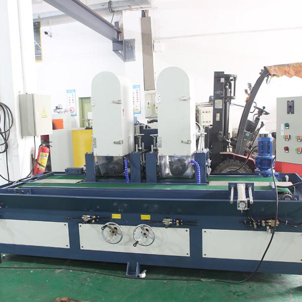 9kw Hardware Panel Polishing Machine 380V - 50HZ 0.55mpa