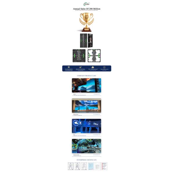 P2.97 P3.91 Advertising Exterior LED Display Panel Interior LED Video Wall Screen