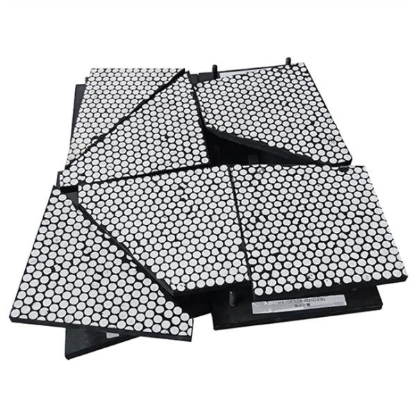 Buy Customized Wear Rubber Ceramic Liners Chute Ceramic Wear Tiles at wholesale prices