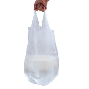 Recycled Materials PE Plastic Star Seal Trash Bags On Roll For Eco Friendly