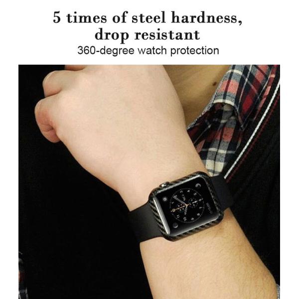Dropresistant Aramid Fiber Apple Watch Series 5 44mm Waterproof Case