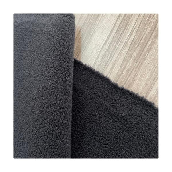Buy Soft Knit Knitted Anti Pilling Polyester Polar Fleece Fabric with Custom Solid Colors at wholesale prices