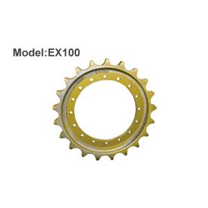 EX100 Excavator Drive Sprocket  6-Bolt Lug Pattern