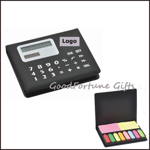 Buy Sticky Notes memo pad with case and calculator at wholesale prices