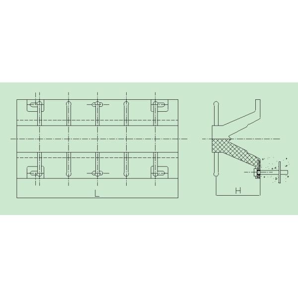 foam filled Arch Rubber Marine Fender With Gangway Ladder Pier Protection