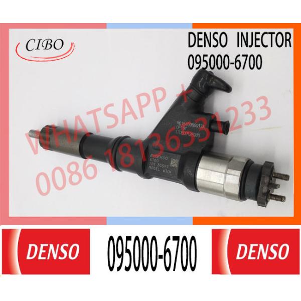 Fuel Injector 095000-6700 6701 Fuel Injection Nozzle for D6114 Xcmg Crane Heavy Truck Howo 336