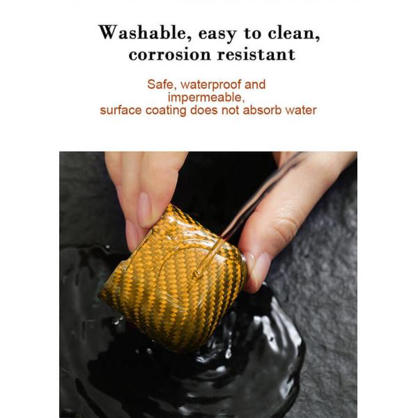 Impermeable Glossy Finish Carbon Fiber Airpods 2 Case