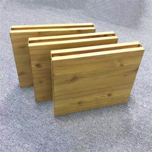 Extruded Baffle Aluminum Strip Ceiling 40x200mm Non Parallel