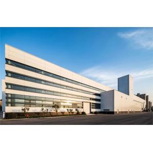 Buy cheap Customizable Storage Solution Steel Warehouse Buildings Space Saving Clear Span from wholesalers