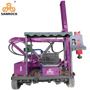 Mini Pile Driving Machine Guardrail Pile Drilling Equipment Vibration Hammer