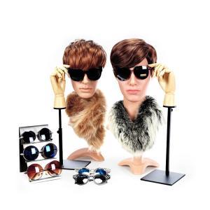 Support Sample Service Male Head Mannequin For Wig Display