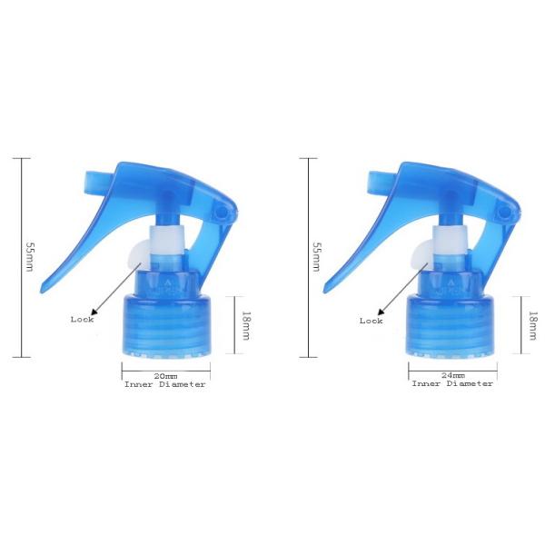 20mm / 24mm / 28mm Water Trigger Sprayer , Fine Atomized Cleaner Trigger Spray Heads