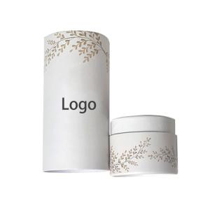 Custom Perfume Packing Box Cosmetic Paper Tube Packaging Recyclable