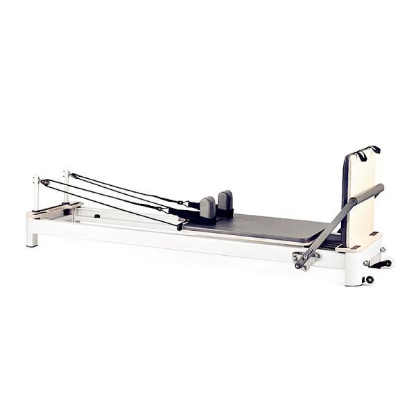 Gericon commerican use white aluminium pilates reformer pilates with high