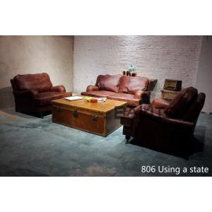 Quality luxury classic leather sofa set furniture for sale