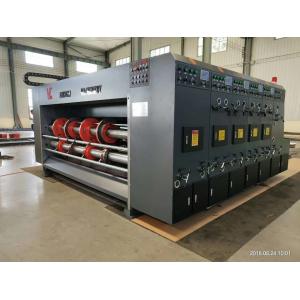 Computerized 3 Flexo Printer Slotter Die Cutter For Corrugated Carton Printing
