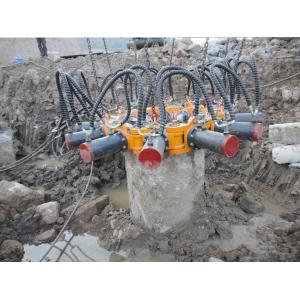 TYSIM KP380A Round Hydraulic Pile Breaker Construction Equipment for Concrete