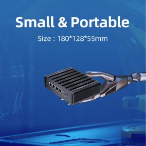Intel N100 4 LAN Dual COM Industrial Mini Fanless PC With WIFI DDR4 16G RAM