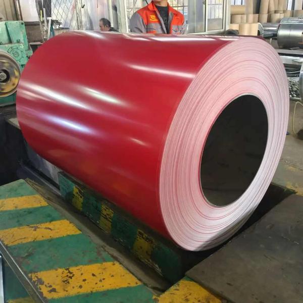 Buy PVDF Coating Weatherable Prepainted Galvalume Steel Coil For Architecture at wholesale prices