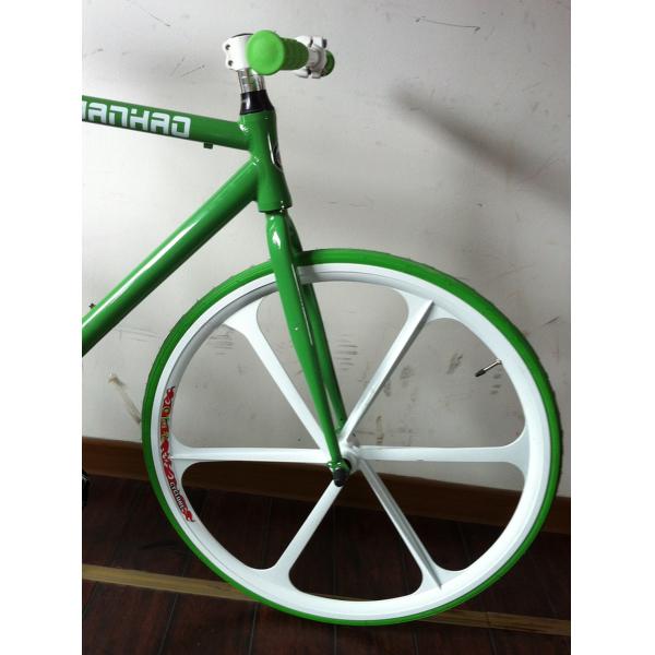 Custom Color Fixed Gear Bike with Aluminum Alloy Frame and Magnesium Alloy Teny Wheel