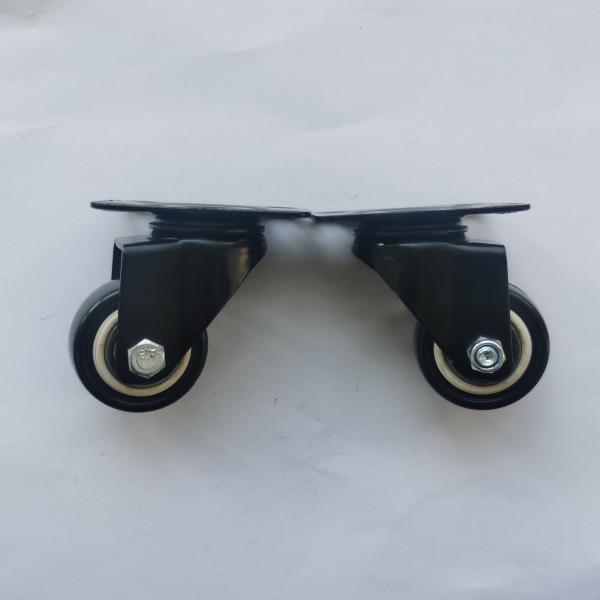 Buy 1.5 inch, 2-inch ，3 inch，gold diamond wheel, polyurethane silent casters, industrial rubber with brake sliding rollers at wholesale prices