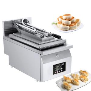 Electrical Dumpling Maker Machine Gyoza Auto Gas Momo Making Machine