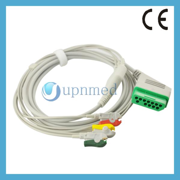 Buy Nihon Kohden 3 lead ECG Cable with leadwires,Clip,IEC at wholesale prices