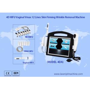 3 In 1 Hifu 4d Machine Portable Anti Aging Vagina Tightening Wrinkle Removal