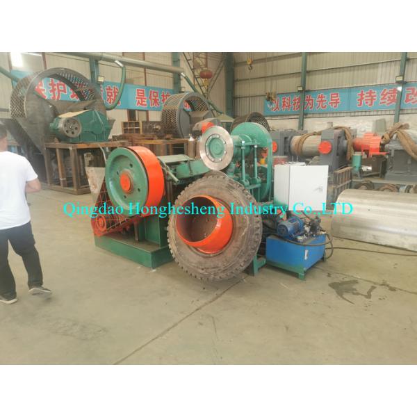 Automatic Tire Sidewall And Tread Cutting Machine for Waste Tire Strips And Blocks