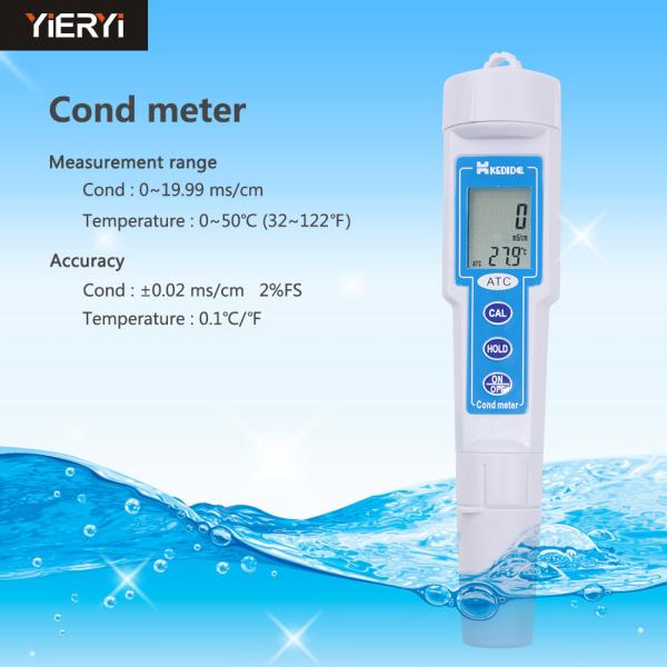 yieryi New last Come Conductivity Meter Portable CT3031 Pen Type Digital