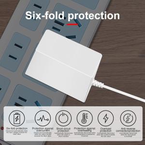 Industrial 6V 3A Wall Mount Power Adapters 18W 100VAC - 240VAC