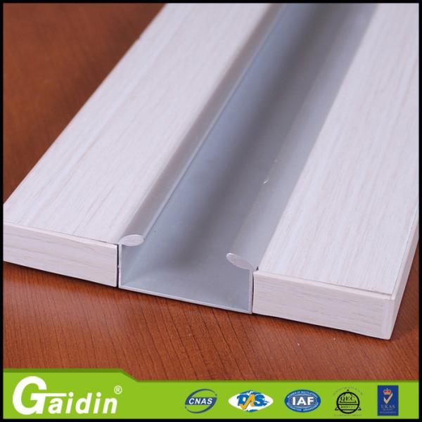 Buy foggy silver kitchen cabinet drawer edge aluminum profile handle at wholesale prices
