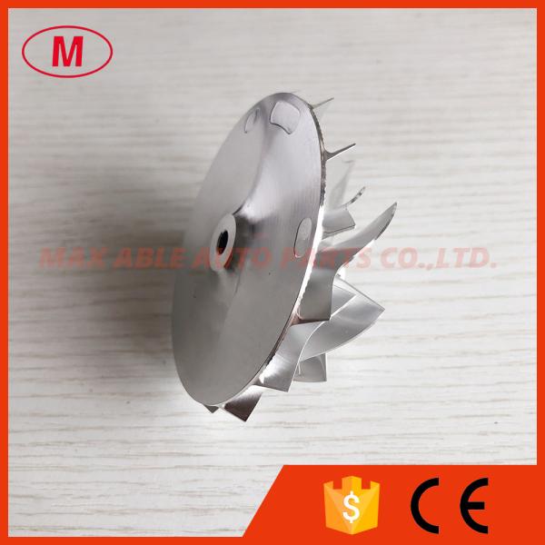 K16 7+7 blades 54.64/71.00mm overall height:30.00mm Turbocharger milling/aluminum 2618/billet compressor wheel