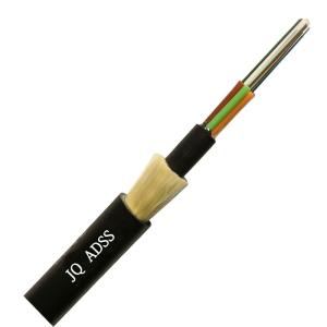 ADSS Self - Supporting All Dielectric Fiber Optic Cable 8 12 24 48 Cores Span