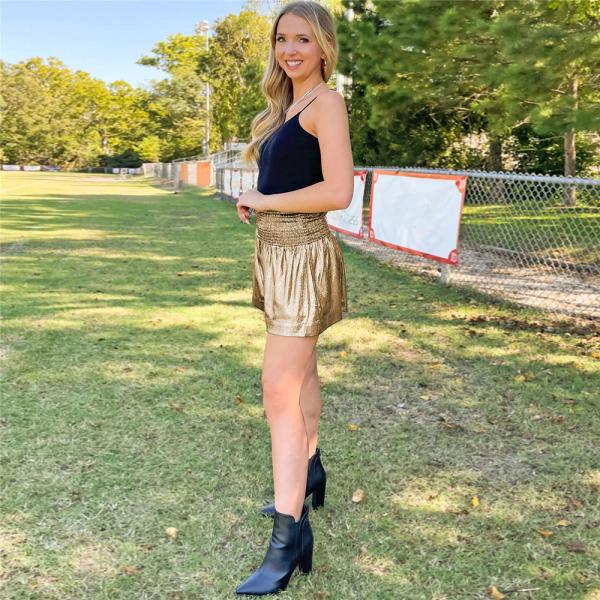 Summer Women Casual Shorts High Waist Y2K Clothing Loose Streetwear Pleated Ladies Short Pants 2023 Fashion Women Shiny Shorts