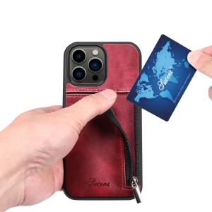 Genuine Leather Phone Cases Luxury Iphone Wallet Case Modern