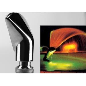 Multi Direction Fan Style Dancing Fountain Nozzles 80Kpa Pressure