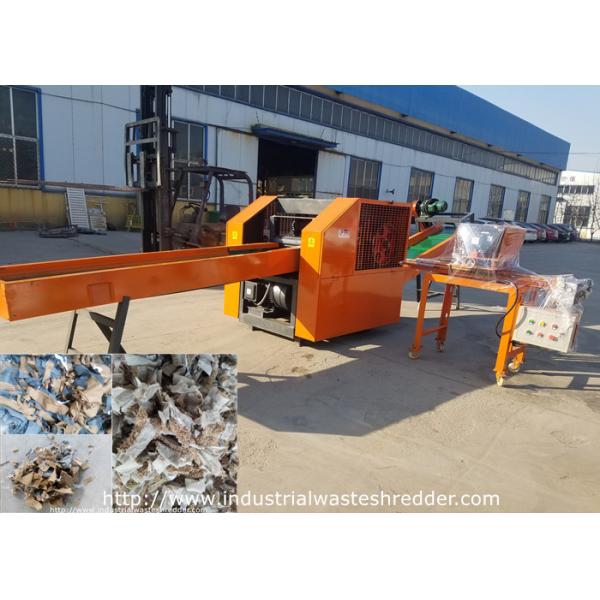 Buy Defective Sheet Pillowcase Rag Cutting Machine Tapestry Fabric Textile Shredder at wholesale prices