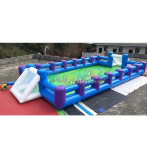 16x8 Meter Inflatable Soccer Arena / Inflatable Soap Football Field