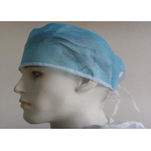 2018 High quality disposable non woven surgical doctor cap tie on