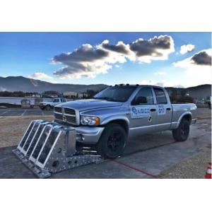 Interception Plastic Spray Mobile Vehicle Barrier Synthetic Rubber