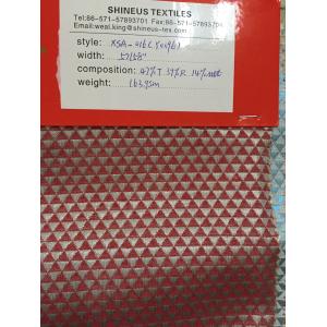 Quality Jacquard woven fabric with metallic for sale