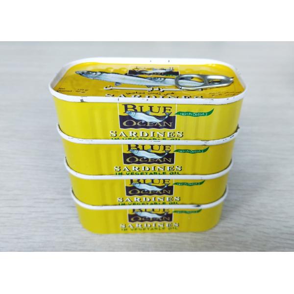 Canned Sardine Fish in Vegetable Oil Bluetooth Speaker Sardine